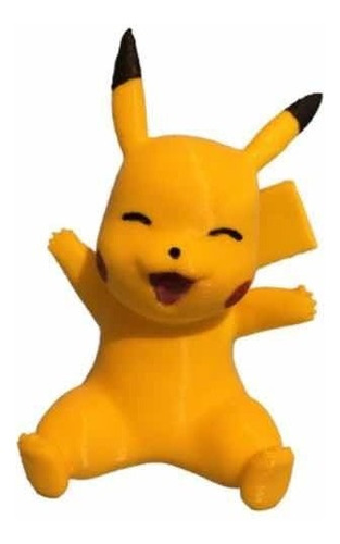 Pikachu Muñeco Impreso En 3d