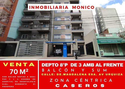 Imagen 1 de 22 de Venta Depto 3 Amb Centro De Caseros