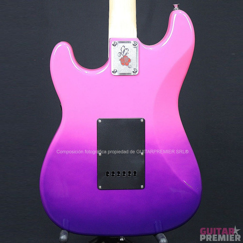 Imagen 3 de 8 de Guitarra Electrica Rock 3 Mics Gypsy Rose Funda Correa Stick