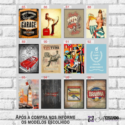 Imagem 8 de 10 de 5 Pôsteres Cartaz Vintage Retro Filmes P/ Emoldurar 20x30cm