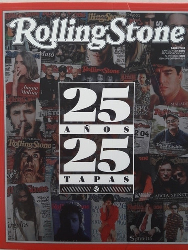 Revista Rolling Stone Especial- 25 Años 25 Tapas