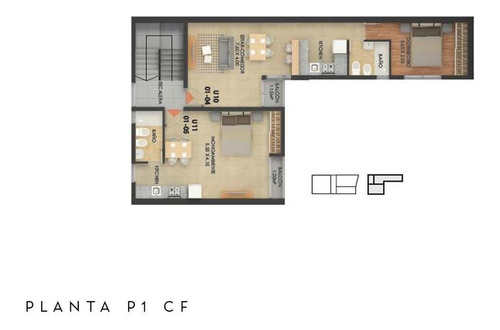 Imagen 24 de 33 de Monoambientes Y 1 Dormitorios Con Patio, Terraza Y Parrilla