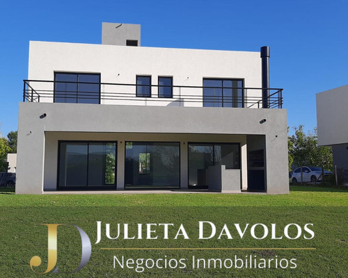 Casa En Venta 6 Ambientes Barrio El Canton Golf Con Espejo De Agua