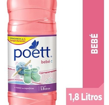 Limpiador De Pisos Poett Bebé 1,8 L