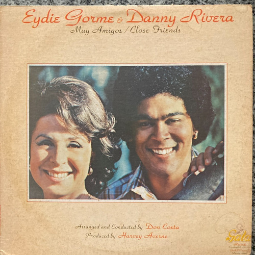 Vinilo Muy Amigos Eydie Gorme & Danny Rivera Che Discos