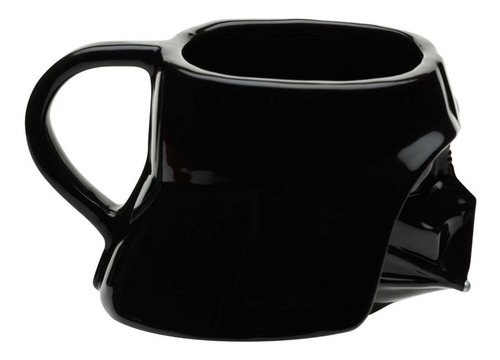 Taza Star Wars Con Asa Darth Vader Negro