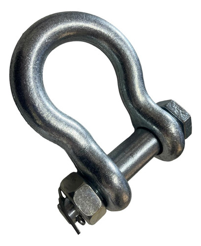 Mosquetao Manilha Curva Anilha Gancho Pino Alloy 7/8 6,5 Ton