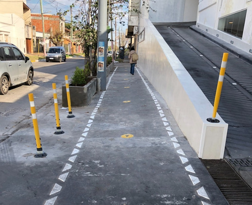 Imagen 4 de 6 de Placa Demarcadora X 5 Demarcación Vial Estacionamiento Senda