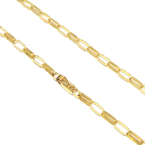 Cordão De Ouro 18k 11 Gramas Com Pingente Medalha 5 Gramas