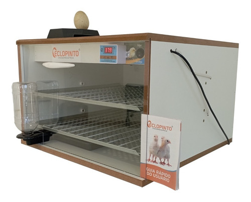 Imagem 3 de 9 de Chocadeira Eclopinto - Até 150 Ovos + Kit Automático De Água