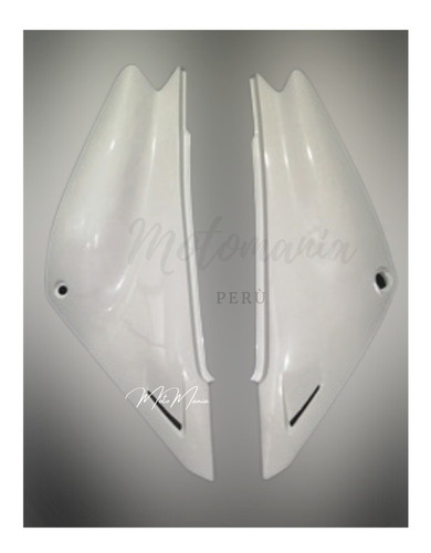 Tapa Lateral Para Moto Xtz125 Blanco