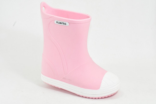 Imagen 2 de 8 de Botas De Lluvia Impermeable Niñas Niños Plumitas 502