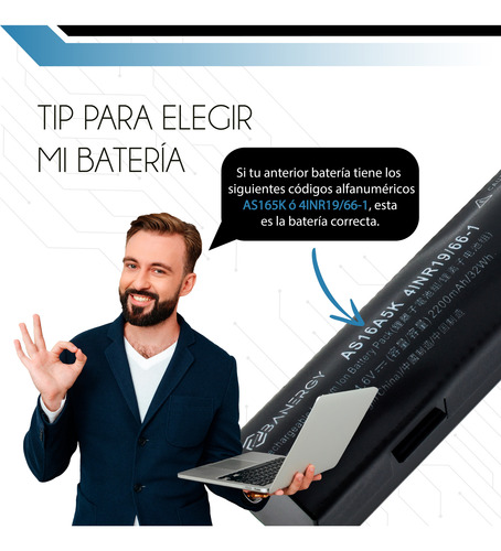 Pila Para Aspire E15 E5-575-51fz N16q2 31z0 As16a5k As16a7k