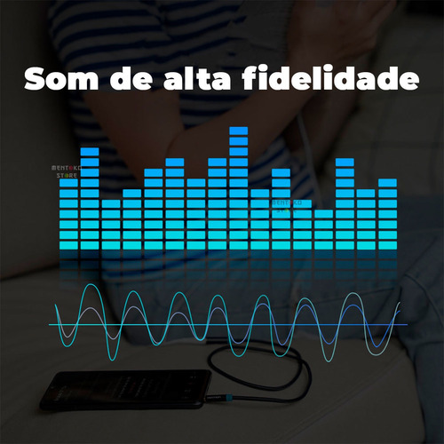 Cabo Extensor Extensao P2 Macho Femea Fone Audio 1m Vention