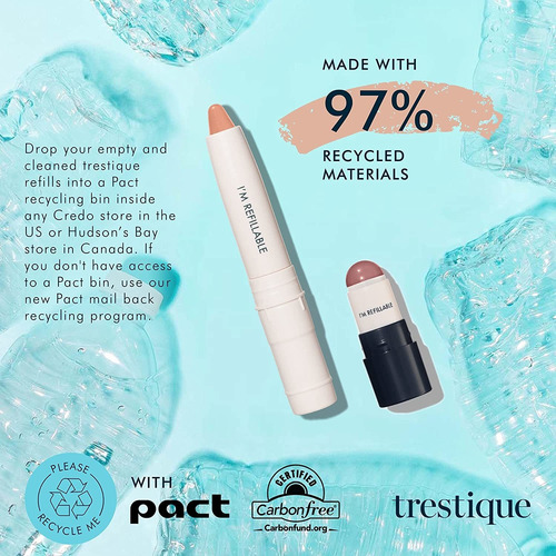 Trestique Lápiz Labial Mate, Lápiz Labial Mate Con Bálsamo D