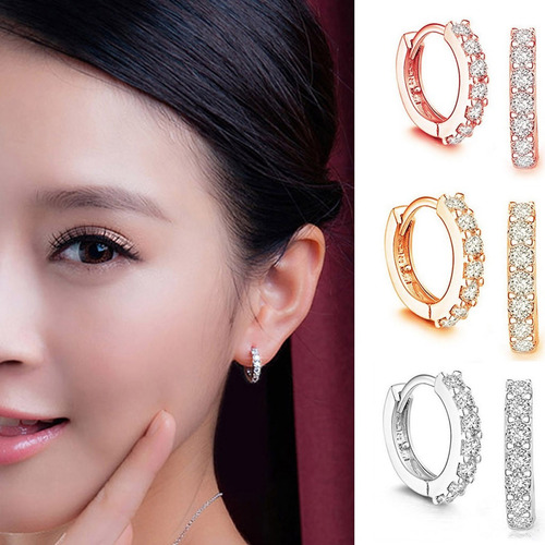 Pendientes Modernos H 4543 Para Mujer/hombre, 3 Pares