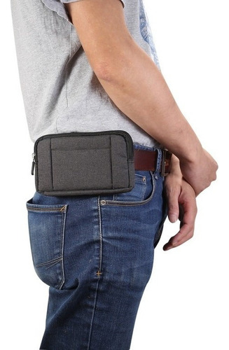A, / Pouch Bolsa For Guardar Celular Cinturón Caballero