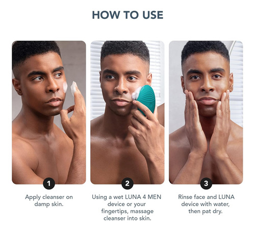 Foreo Luna Crema De Afeitar 2 En 1 + Crema Espumosa Limpiado