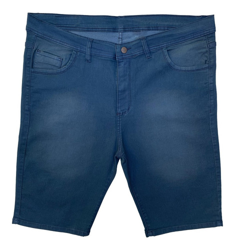 Bermudas Elastizadas De Jeans Talles Super Especiales Hombre