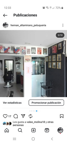 Vendo Todos Los Muebles De Esta Barberia.