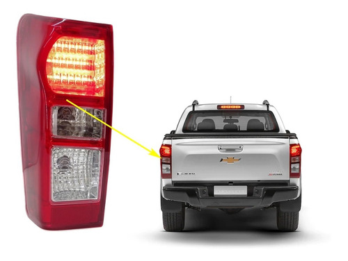 Foco Trasero Izquierdo Con Led Chevrolet Dmax 2015-2020