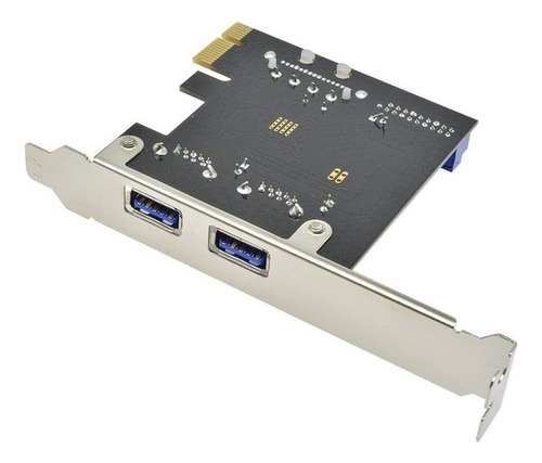 Aideepen Tarjeta De Expansión Pcie De 2 Puertos, 2 Puertos U