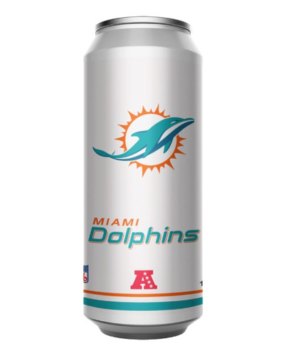 [ Termo Lata 500 Ml ] Miami Dolphins Nfl 2