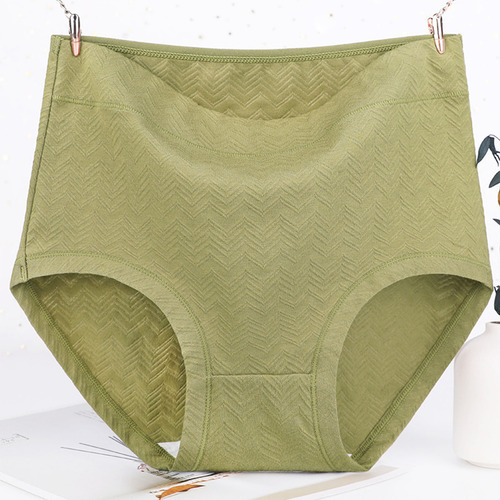 Bragas Elásticas Y Transpirables De Cintura Alta Para Mujer