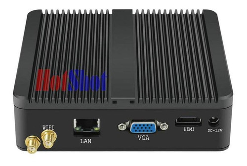 Mini Computadora Con Vga, Mxocb-001, Intel J2900, Intel Uhd Color Negro