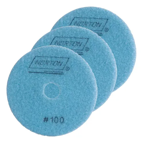 comprar Kit 3 Lixa Grão 100 Diamantada Para Porcelanato E Granito