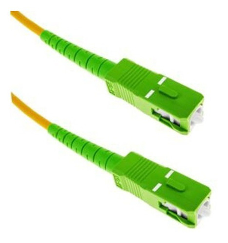 Patch Cord De Fibra Óptica Monomodo Sc/apc Sc/apc 1 Metro