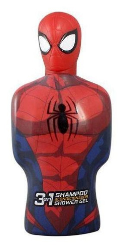 Imagen 1 de 2 de Shampoo 3 En 1 3d Spiderman Con 350 Ml
