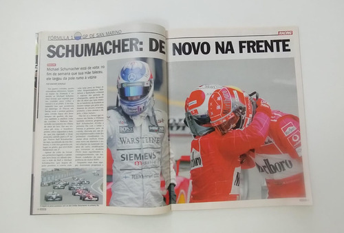 Revista Racing N117 Ano 2003 Capa Kimi Räikkönen F1 (Usado)