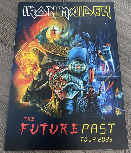 Iron Maiden Tour Books Days Of Future Past 2023