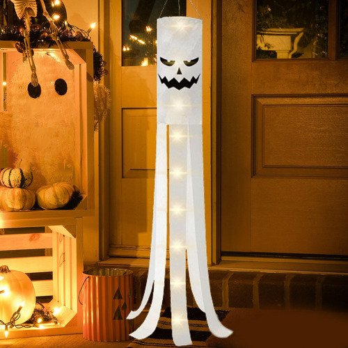 Halloween Windsock Bandeira Ornamento Meias De Vento
