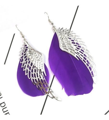 Pendientes N, Cinco Colores De Aleación Galvanizada Con Form