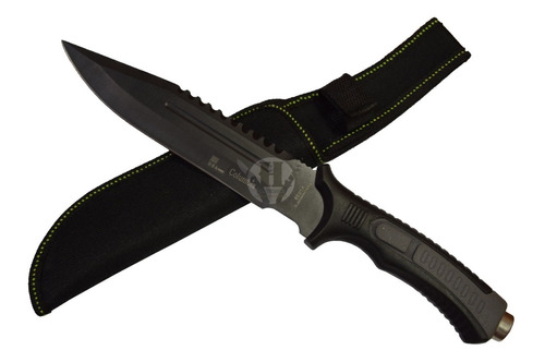 Cuchillo Tactico Black Nf5545 Supervivencia Y Rescate