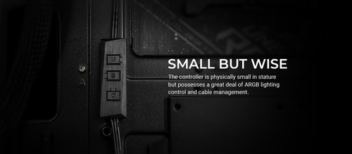 Controlador Argb Digital Addressable 3 Pines + Splitter 1x6