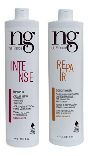 Ng De France Kit Shampoo Intense 1l + Cond. Repair 1l