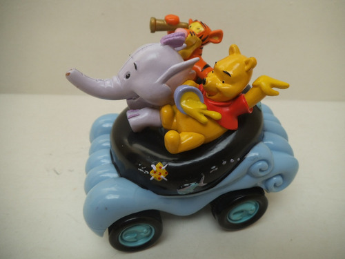 Carro De Traccion Winnie Pooh Tigger Y Efelante Disney Store