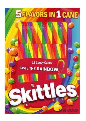 Skittles Bastones De Caramelo 150g Americanos