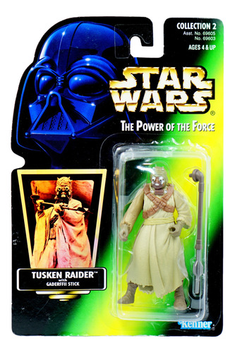 Star Wars Power Of The Force Gold Tusken Raider Detalle
