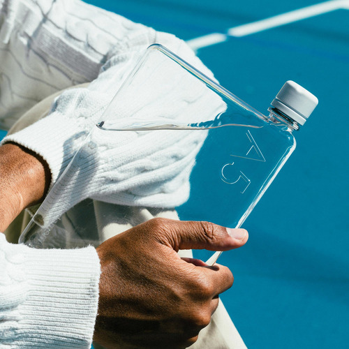 Memobottle A5-750ml - Botella De Agua Delgada Y Plana Diseña