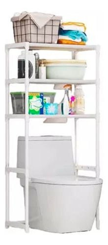 Organizador De Baño Estantería Mueble Ahorrador De Espacio