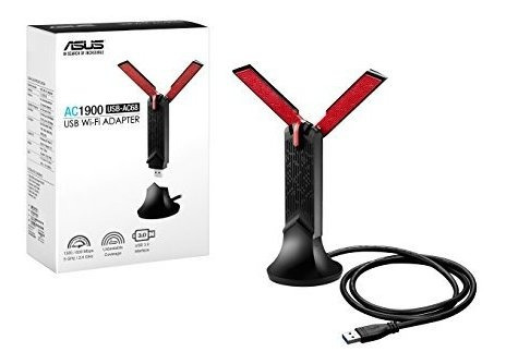 Adaptador Wifi Usb 3.0 De Doble Banda Ac1900 De Asus Usb-ac6