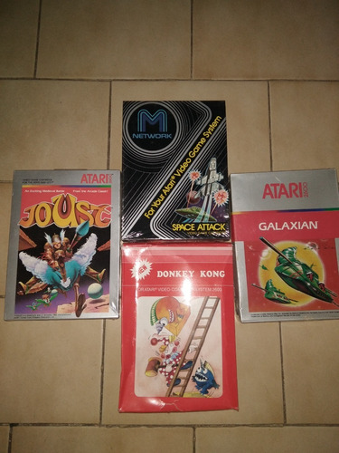 Juego Joust Space Attack Galaxian Atari 2600 Nuevo Tienda