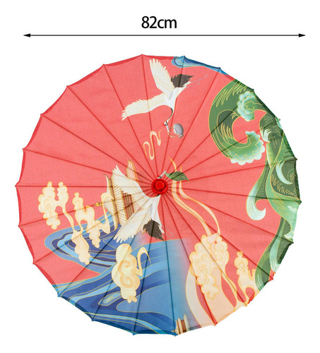 F De Baile Clásico Chino Japonés De Seda De Bambú Estilo E
