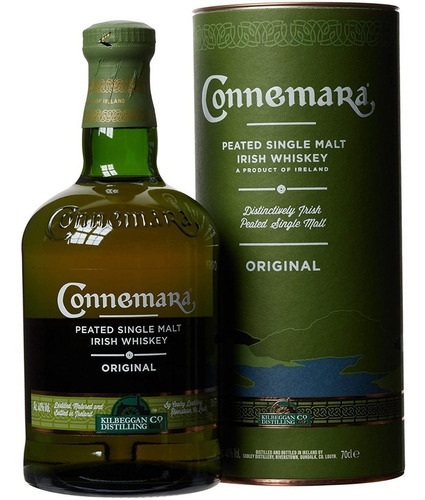 Whisky Single Malt Peated Connemara 40%abv Origen Irlanda.