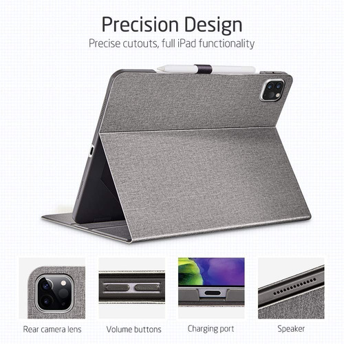 Imagem 3 de 9 de Capa Capinha iPad Pro 12.9 (2020) Esr Urban C/suporte Caneta