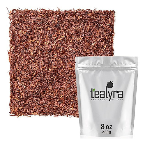 Tealyra - Pure Rooibos Red Herbal Tea - African Red Bush Loo